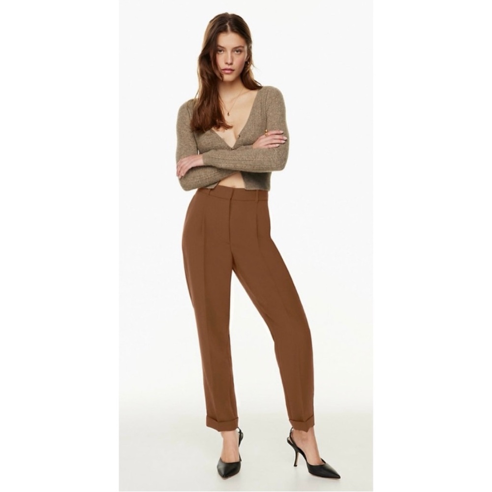 nwot Wilfred Dashwood pant Cognac? 0 carrot leg